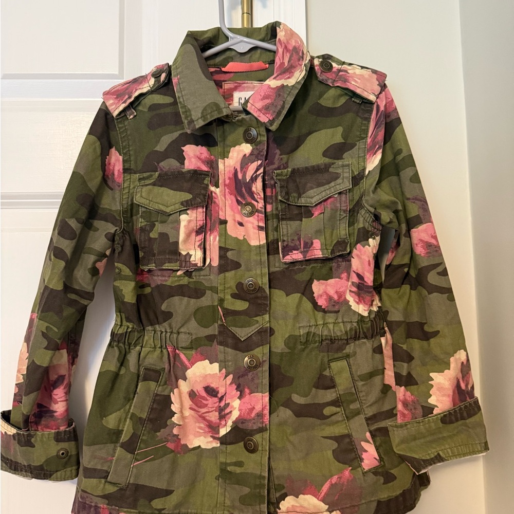 Floral Camouflage Kids Jacket